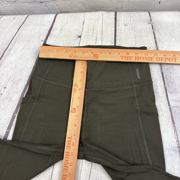 Boody Green High Waisted Full Length Leggings Womens Size Medium NWOT - Picture 7 of 11